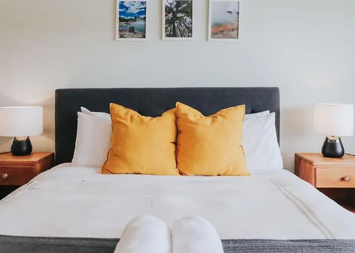 Heritage | Walk To Town, Sleeps 6 빌라 로토루아